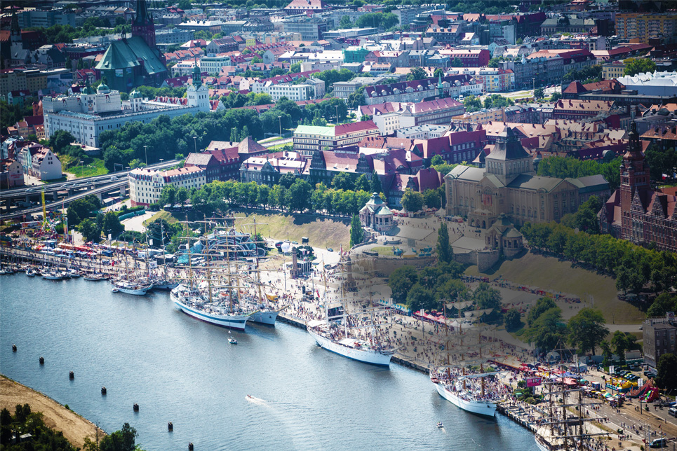 Tall Ships on the Oder River, Szczecin