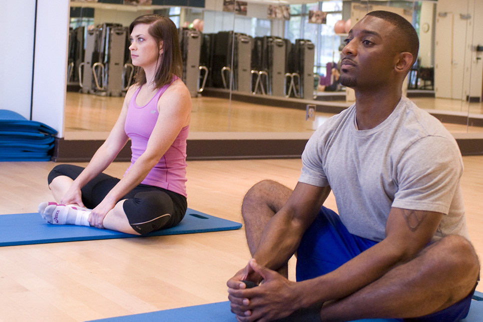 Relaxation techniques, such as Yoga, can often help combat feelings of fear and anxiety.