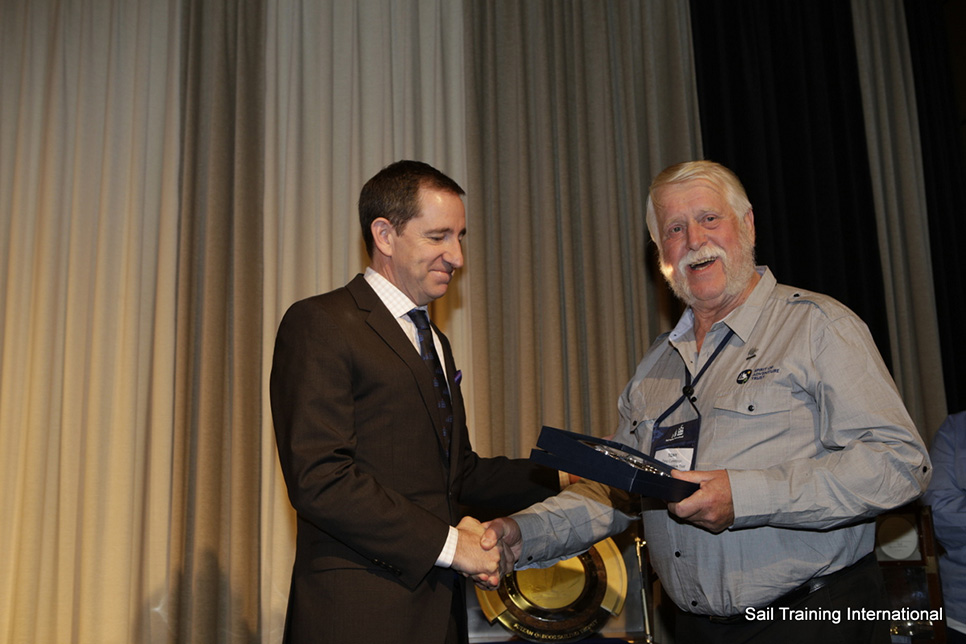 Sail Trainer of the Year (Volunteer, Over 25): Tony Cummings (New Zealand)
