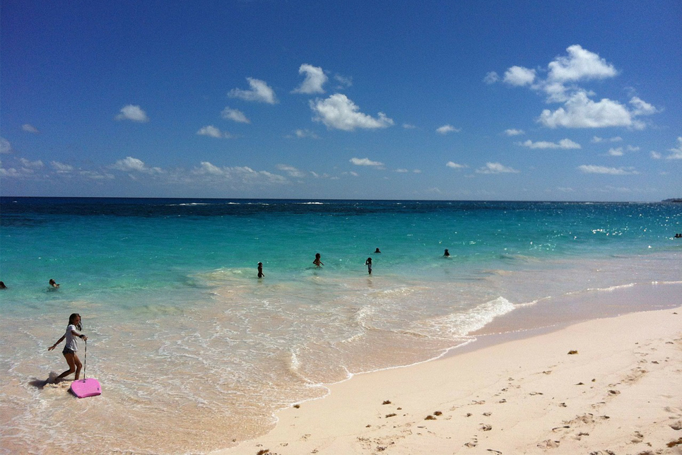 Beautiful Bermudan beaches