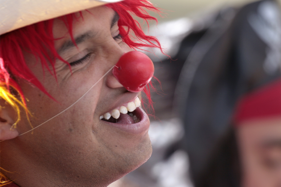 International Day of Happiness Clown